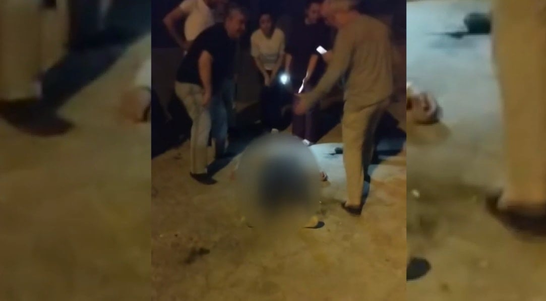 Eski nişanlısını karşısında gören kadın canını kurtarmak için balkondan atladı