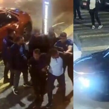 Eski ortağa polis dayağı