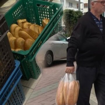 İki market rekabete girdi: Vatandaş 2022 fiyatına ekmek yedi