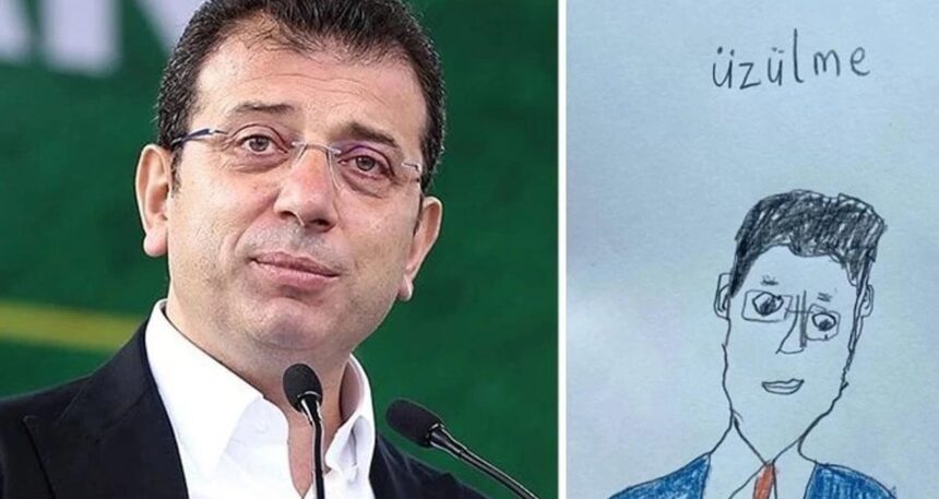 İmamoğlu çocukların çizimlerini paylaştı: ‘En güçlü kaynağım’