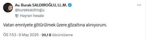 İmamoğlu'nun paylaşımlarını çıktı alıp sokakta dağıtan avukat gözaltına alındı