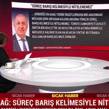 İpek Özbey canlı yayında okudu! Ümit Özdağ’dan fesih kararıyla ilgili çarpıcı sözler