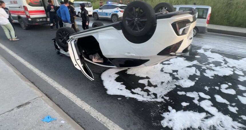 İstanbul’da otomobiller çarpıştı: 3 yaralı