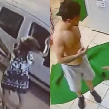 Kadına akaryakıt istasyonunda öldüresiye dayak