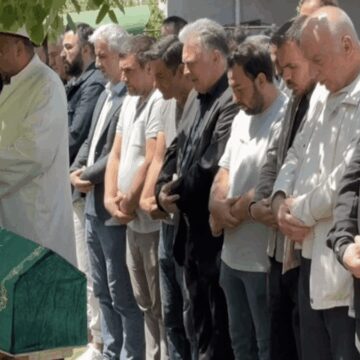 Kaybolduktan 6 gün sonra cansız bedeni bulunan İshak Öztürk son yolculuğuna uğurlandı