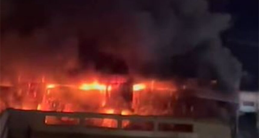 Kayseri’de mobilya fabrikasında korkutan yangın