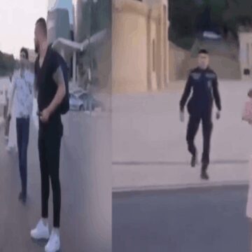 Kerimcan Durmaz mini şortla gittiği şehitliğe sokulmadı