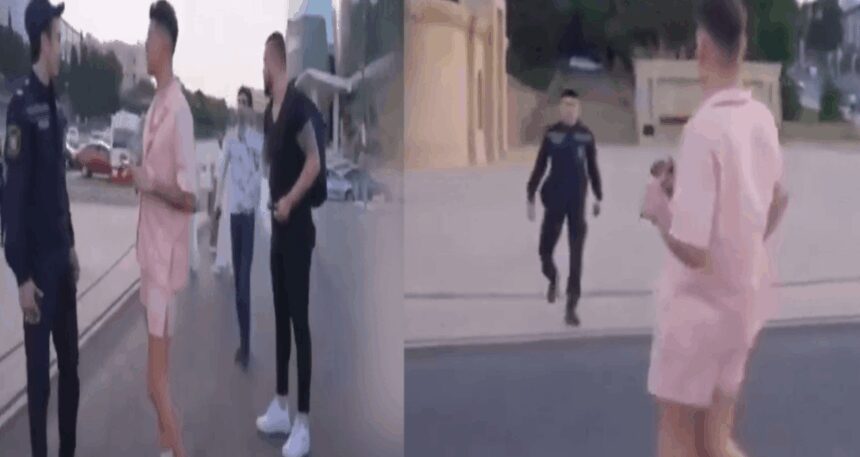 Kerimcan Durmaz mini şortla gittiği şehitliğe sokulmadı