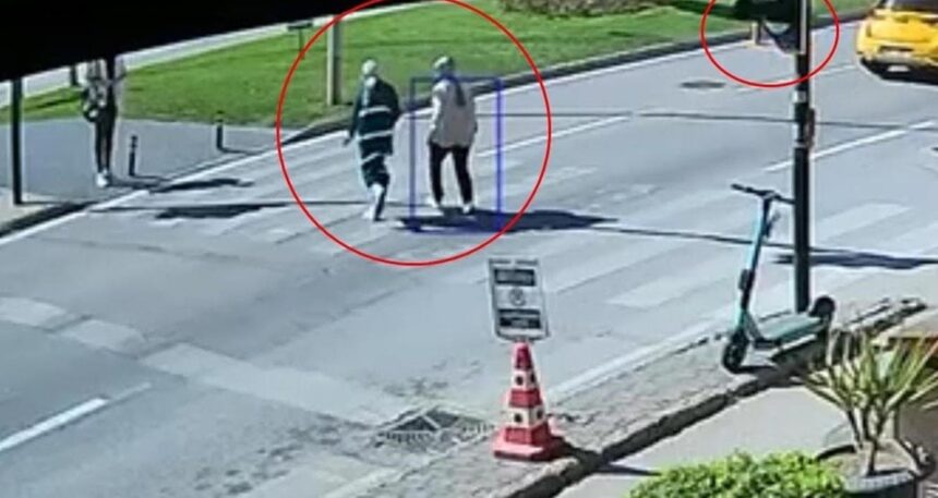 Kırmızı ışık yanmasına rağmen durmadı: Yaya geçindeki kadını hastanelik etti