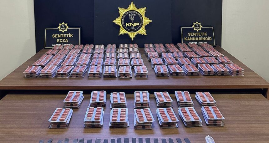 Konya’da uyuşturucu operasyonu: 26 kişi tutuklandı