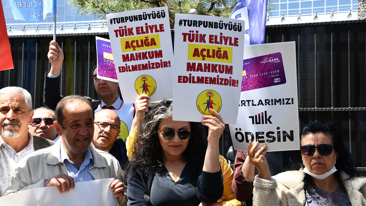 ‘Kredi kartı borcumuzu TÜİK ödesin’