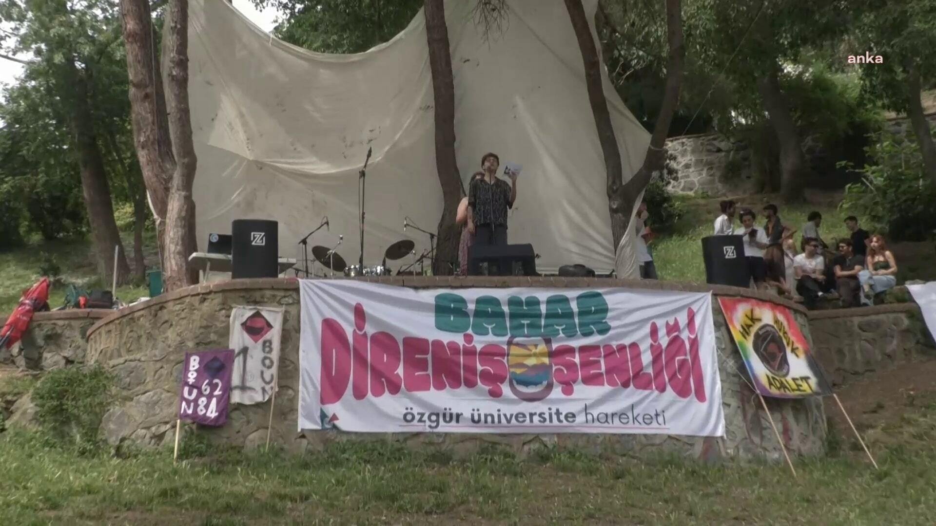 Maçka’da Bahar Direnişi: Öğrencilerden tutuklu arkadaşlarına şenlikli dayanışma