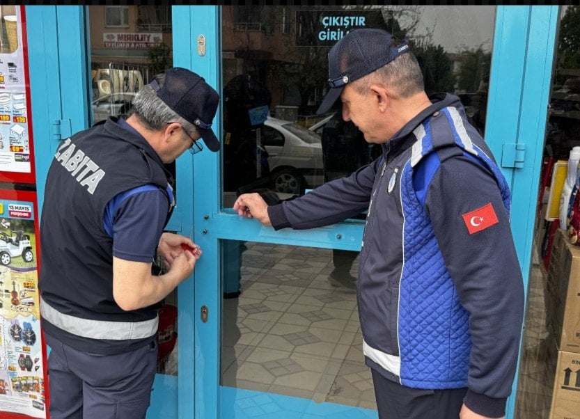 Market zincirinin şubelerine kapatma cezası