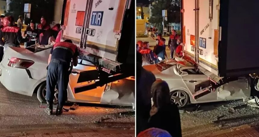 Mersin’de feci kaza: İki can kaybı