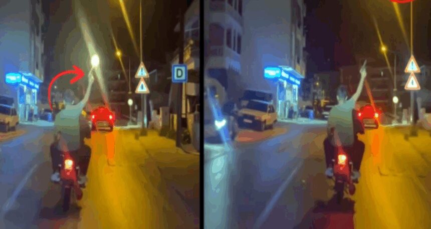 Milas kovboyları sokakları birbirine kattı yakalandı