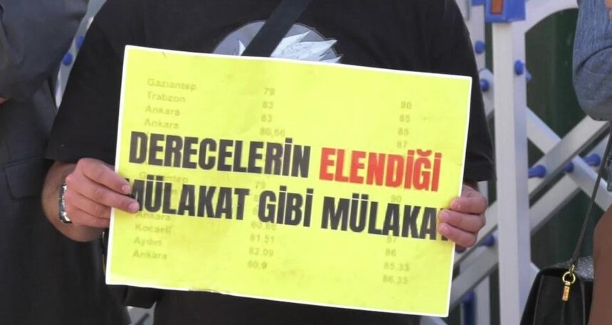 Mülakat mağduru öğretmenler 193 gündür bakanlık önünde