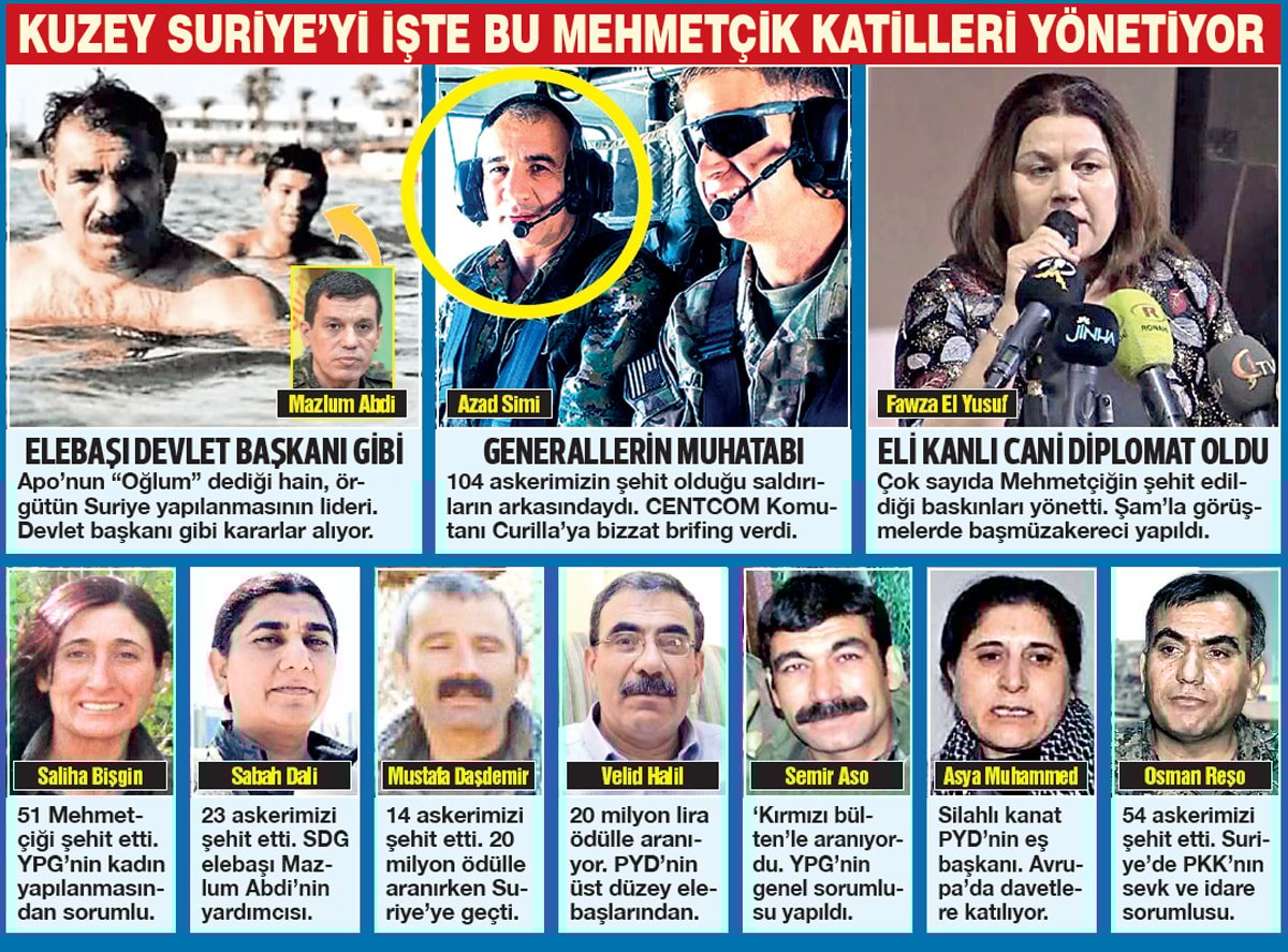 Örgütün aranan hainleri tek tek Suriye’ye geçti
