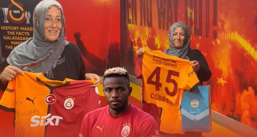Osimhen’in formasını alan teyze tavuklarını satacağını söyledi