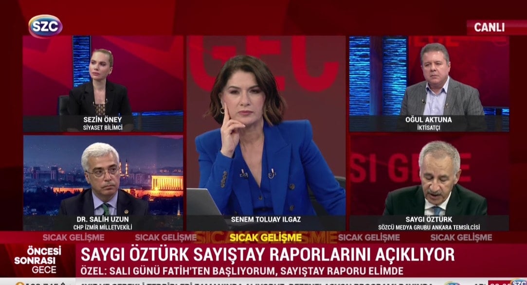 Özgür Özel, Fatih Belediyesini işaret etmişti! Saygı Öztürk o raporları canlı yayında açıkladı