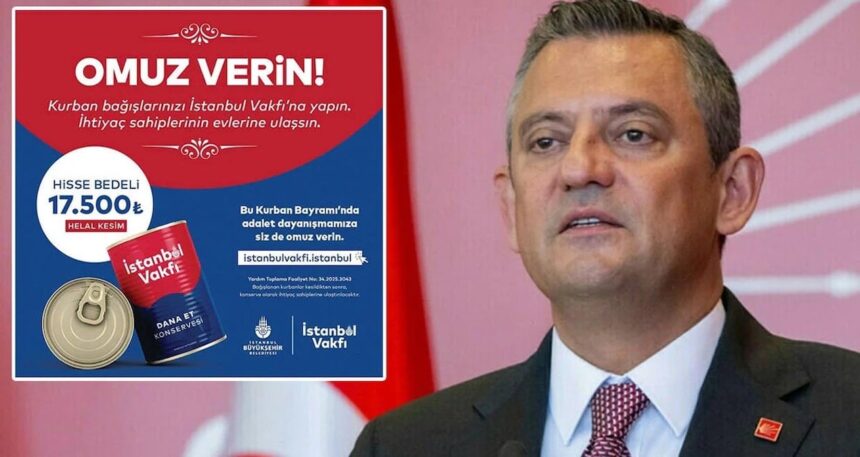 Özgür Özel’den Kurban Bayramı çağrısı! Hissesini o vakfa bağışlayacak
