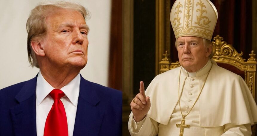 Papa Trump mı? Paylaştığı fotoğraf gündem oldu
