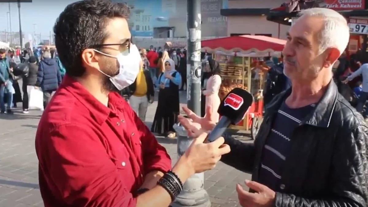 Saldırgan arşivdeki sokak röportajında çıktı: Derin devleti savundu