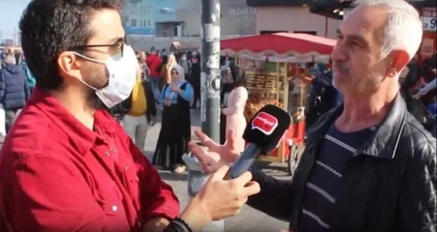 Saldırgan arşivdeki sokak röportajında çıktı: Derin devleti savundu