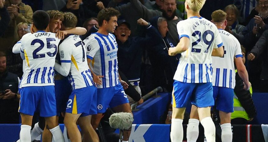 Şampiyon Liverpool, Brighton’a yenildi