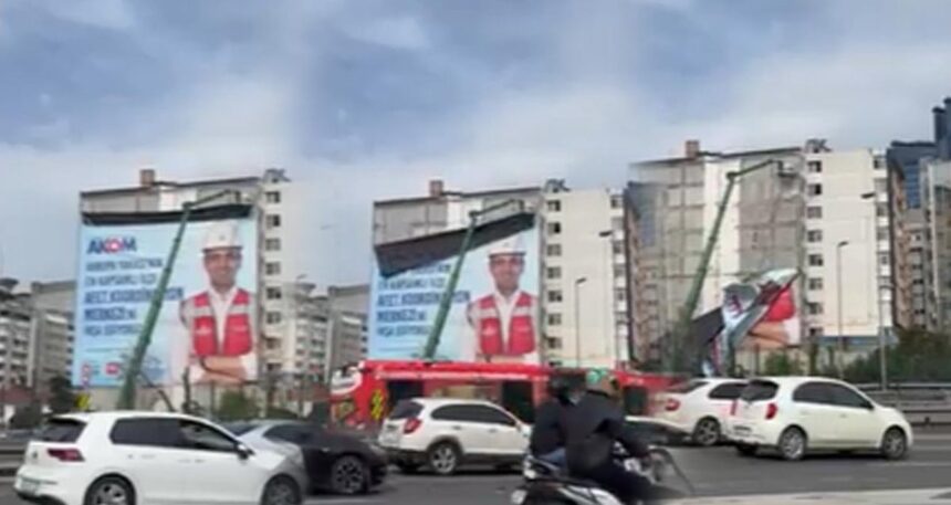 Savcılığın fotoğraf yasağı hızlı başladı! Panolardan fotoğraflar tek tek indiriliyor