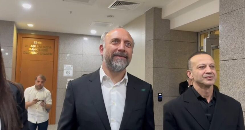 Son dakika… Halit Ergenç ve Rıza Kocaoğlu adliyeye geldi
