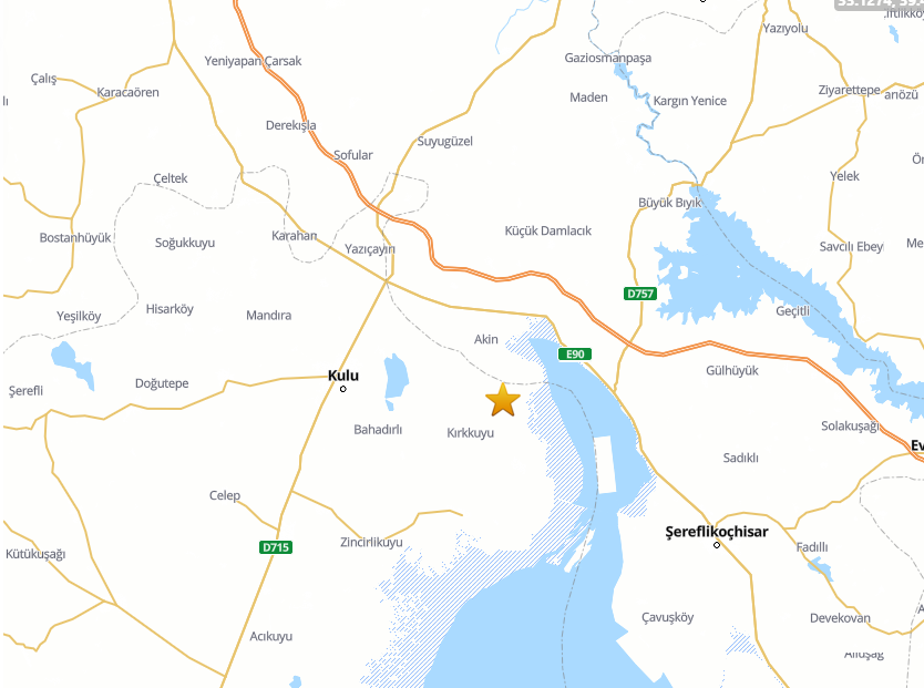 SON DAKİKA: Konya'da 5.2 büyüklüğünde deprem!