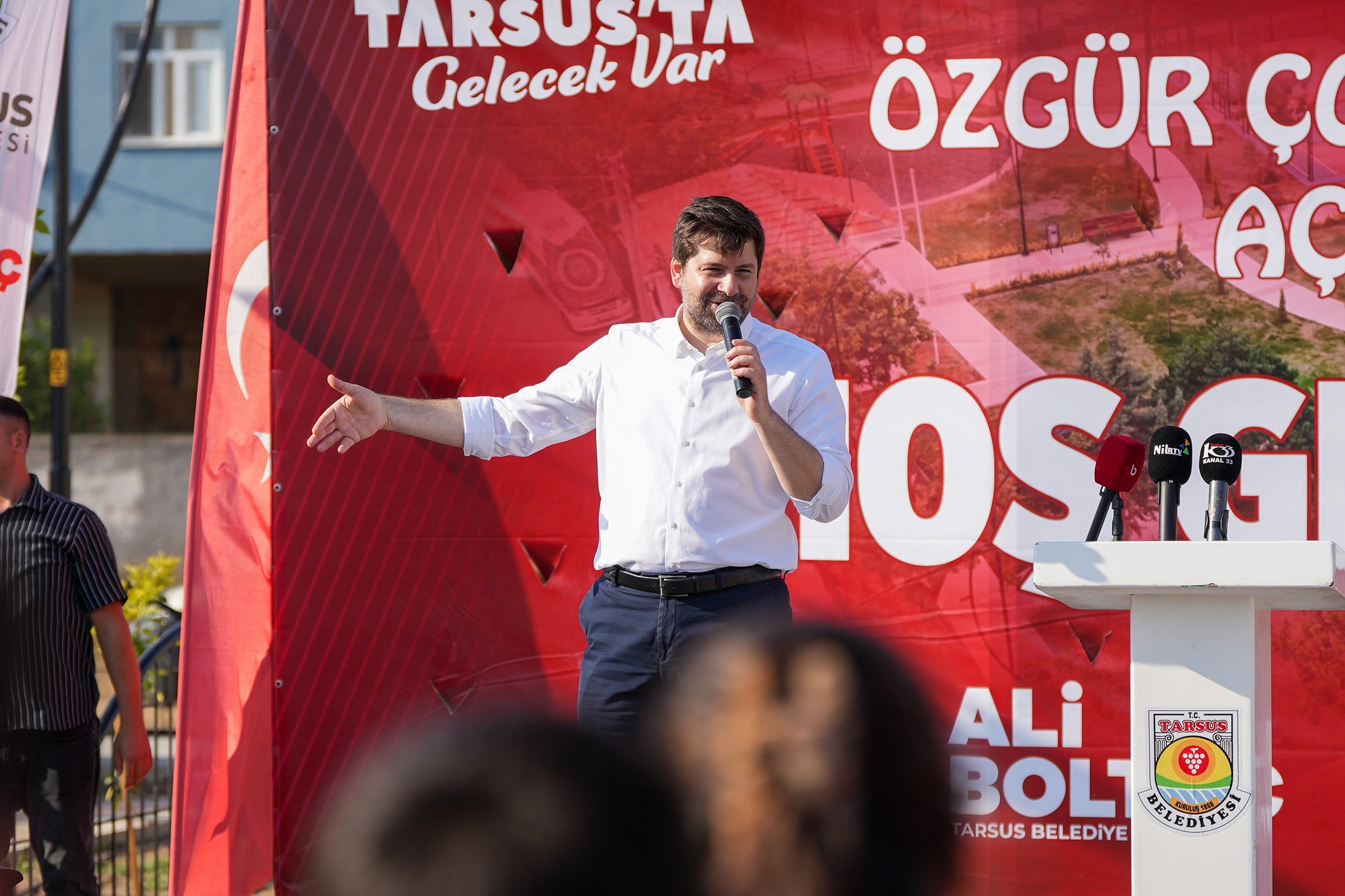 Tarsus’ta Özgür çocuk parkı açıldı