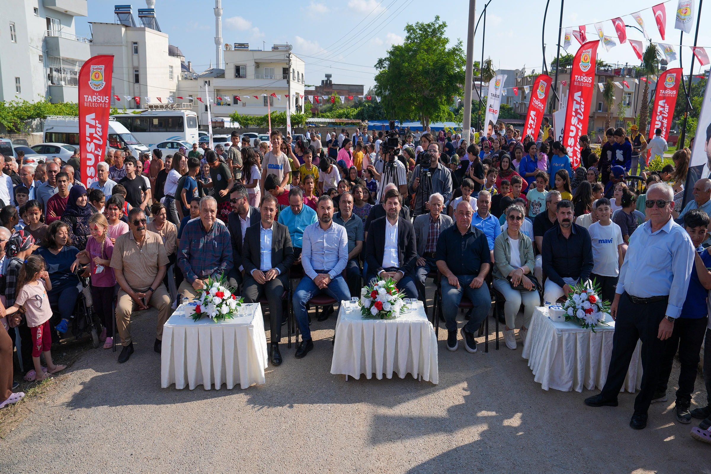 Tarsus’ta Özgür çocuk parkı açıldı