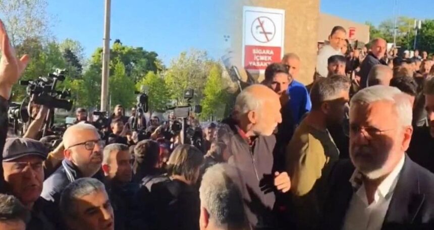 Taziye için hastaneye giden Mehmet Metiner yuhalandı