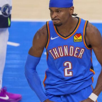 Thunder Timberwolwes’i yine devirdi seride avantaj sağladı!