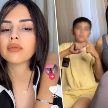 Tiktok fenomeninin oğluyla çektiği videolara tepki yağdı