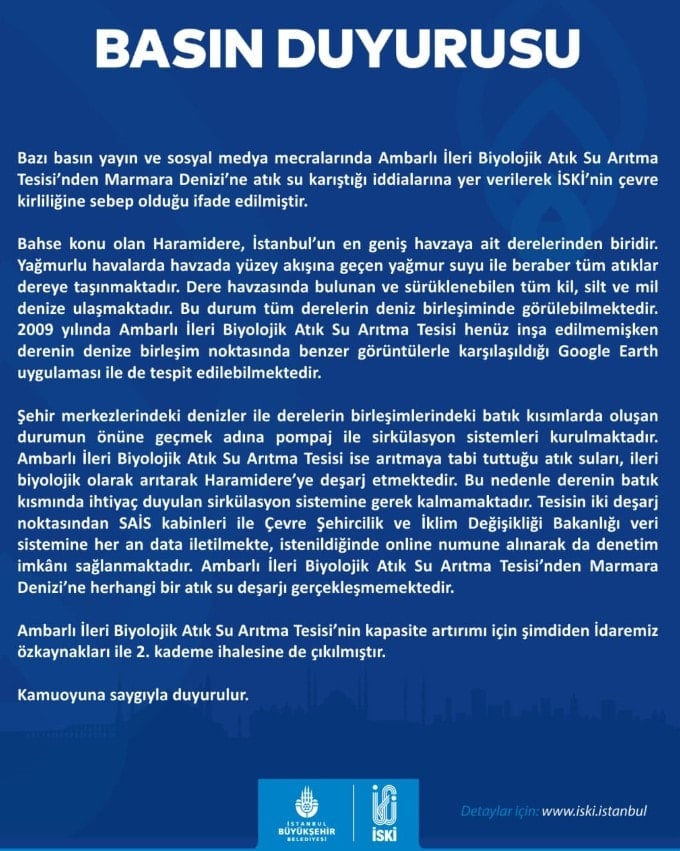 TOKİ Sazlıdere Konutları iddialarına İSKİ'den cevap geldi