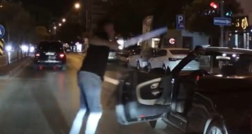Trafikte tartıştı döner bıçağıyla saldırdı!