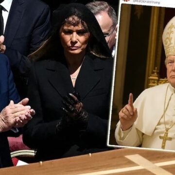 Trump, yapay zeka ile kendisini ‘Papa’ yaptığı bir fotoğraf paylaştı