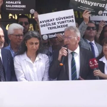 Türker Eriş serbest kaldı, İzmir Barosu ve TBB tepki gösterdi