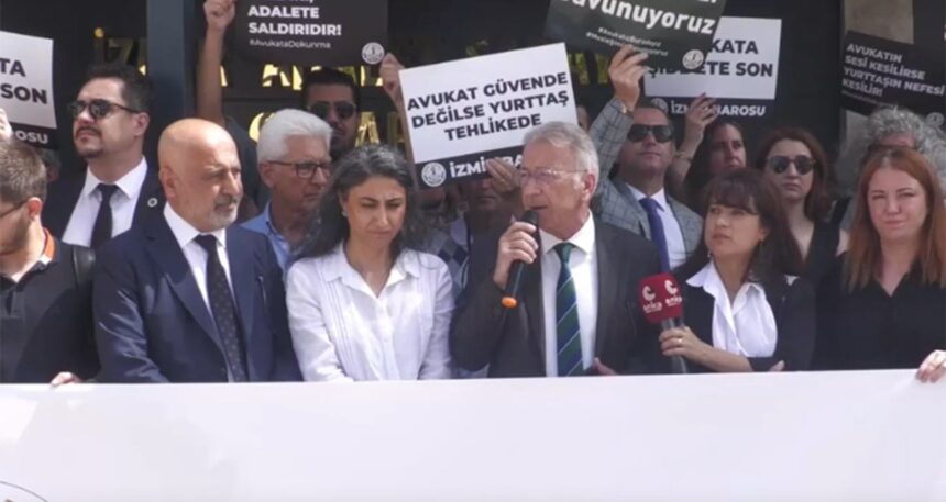 Türker Eriş serbest kaldı, İzmir Barosu ve TBB tepki gösterdi