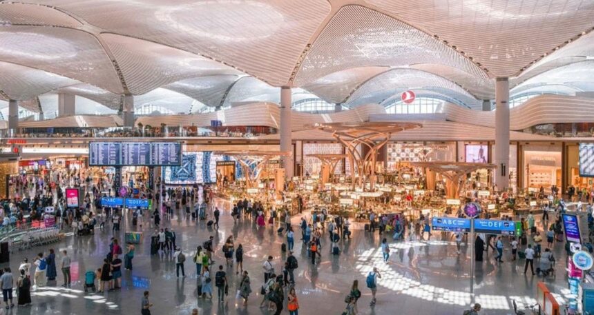 Türkiye’de hava yoluyla seyahat eden yolcu sayısı 64,2 milyonu aştı