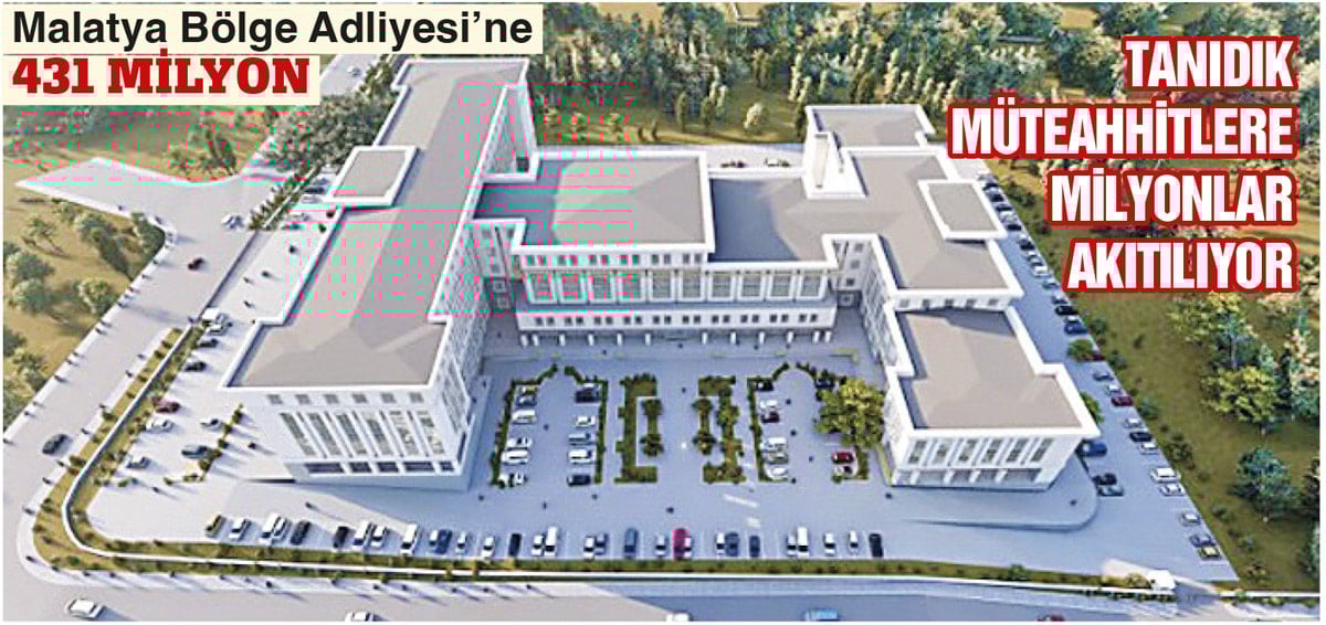 Ülkede adalet yok ama sarayları çok