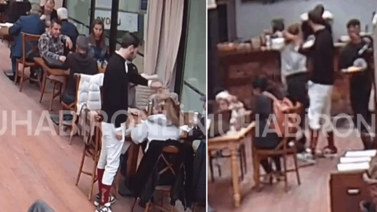 Ünlü fenomeni darbetmişti: Kafasından aşağı içecek döktüğü yeni görüntüler kamerada 1 Ünlü fenomeni darbetmişti: Kafasından aşağı içecek döktüğü yeni görüntüler kamerada