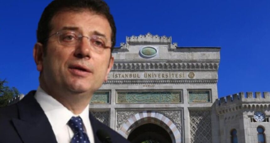 Yüksek lisans diploması, İmamoğlu’na yapılan darbeyi deler geçer!