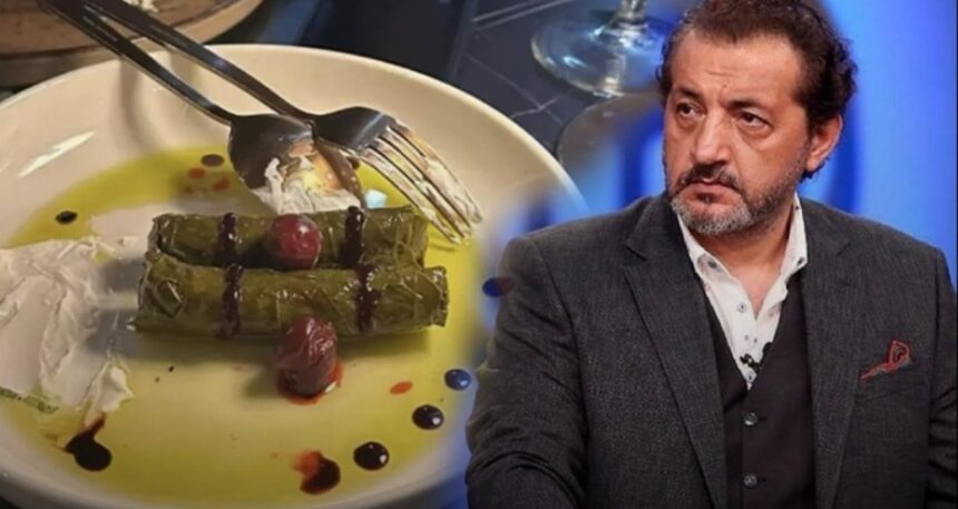 2 tane yaprak sarması sosyal medyayı ikiye böldü! Mehmet Yalçınkaya’nın restoranındaki fiyatlar gündem oldu