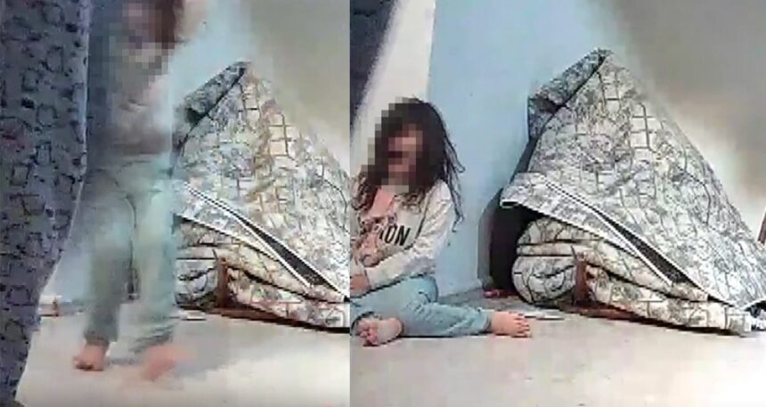 4 yaşındaki çocuğuna şiddet uygulayan anne gizli kameraya yakalandı! Kocası görüntüleri izlerken dondu kaldı