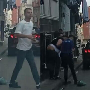 4 yaşındaki yeğenini umursamadı! Kaldırım taşıyla dehşet saçtı