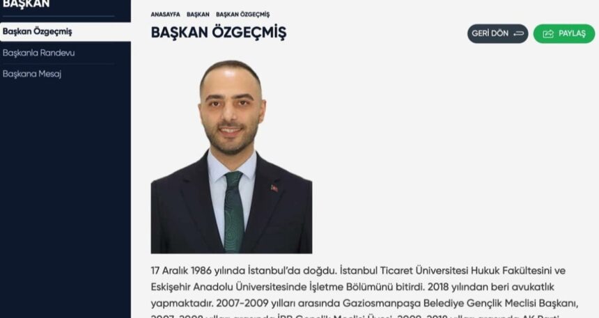 AKP’li vekil başkan kendini asil belediye başkanı yaptı