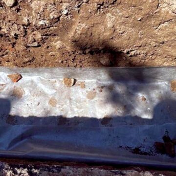 Altyapı kazılarında çıkan şeyler şaşkınlık yarattı